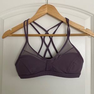 Lavender lulu sports bra